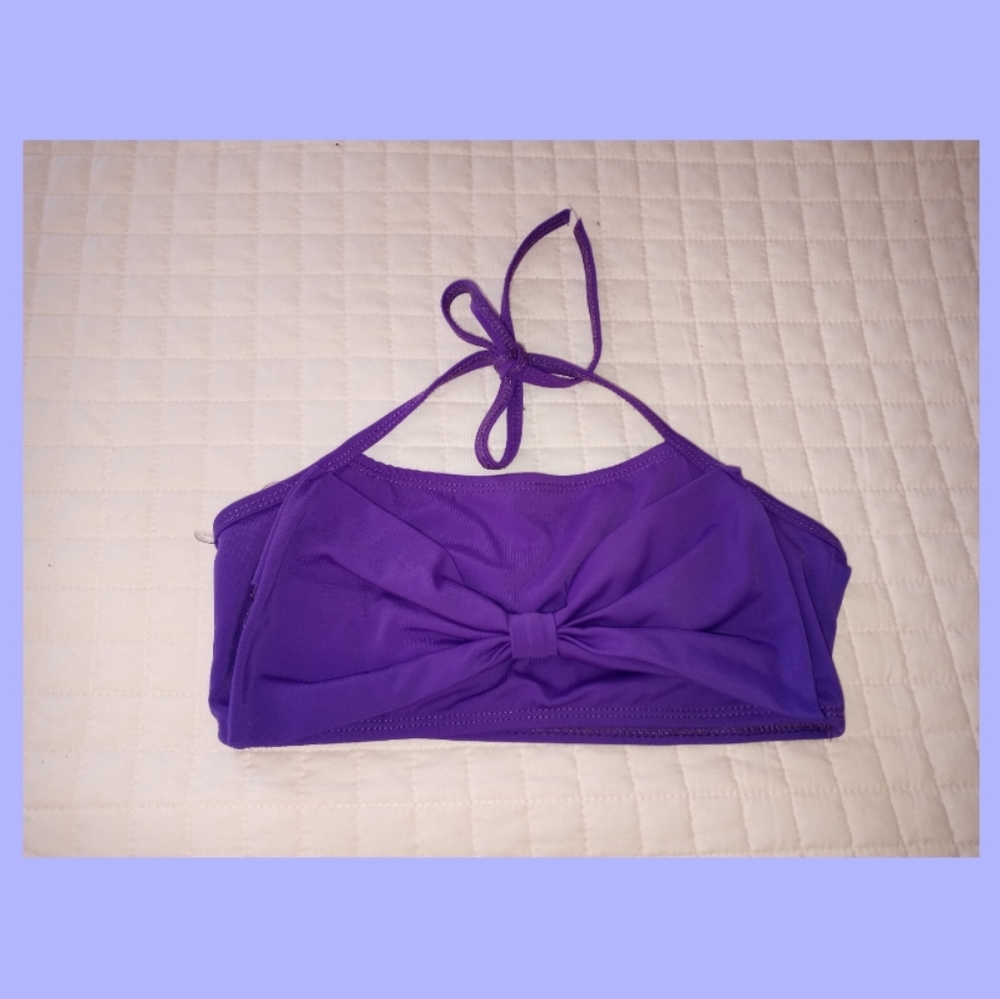 Girls Bikini Bow Top Size Small